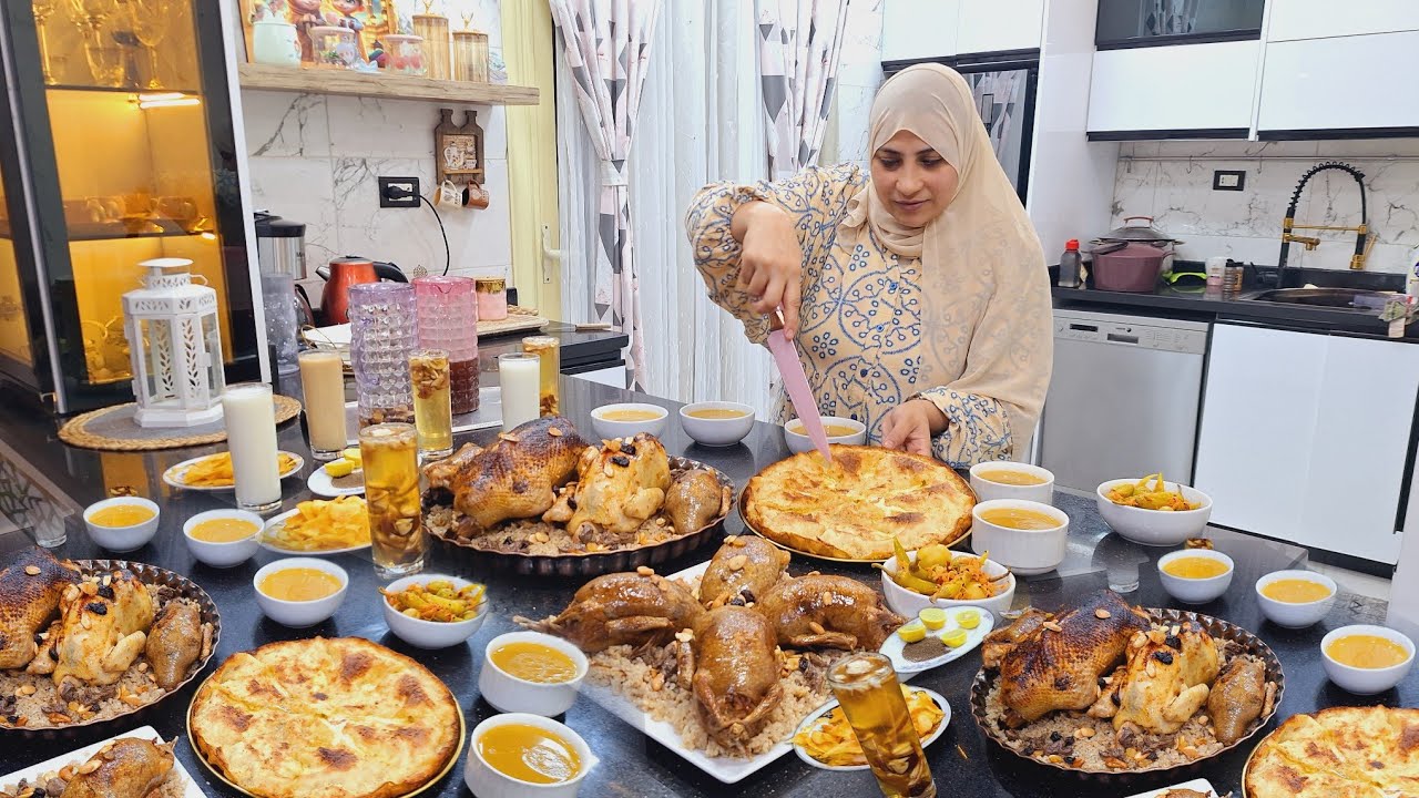 عزومه اول يوم رمضان كلها دلع واول مره متجيش تفطر معايا اول يوم 