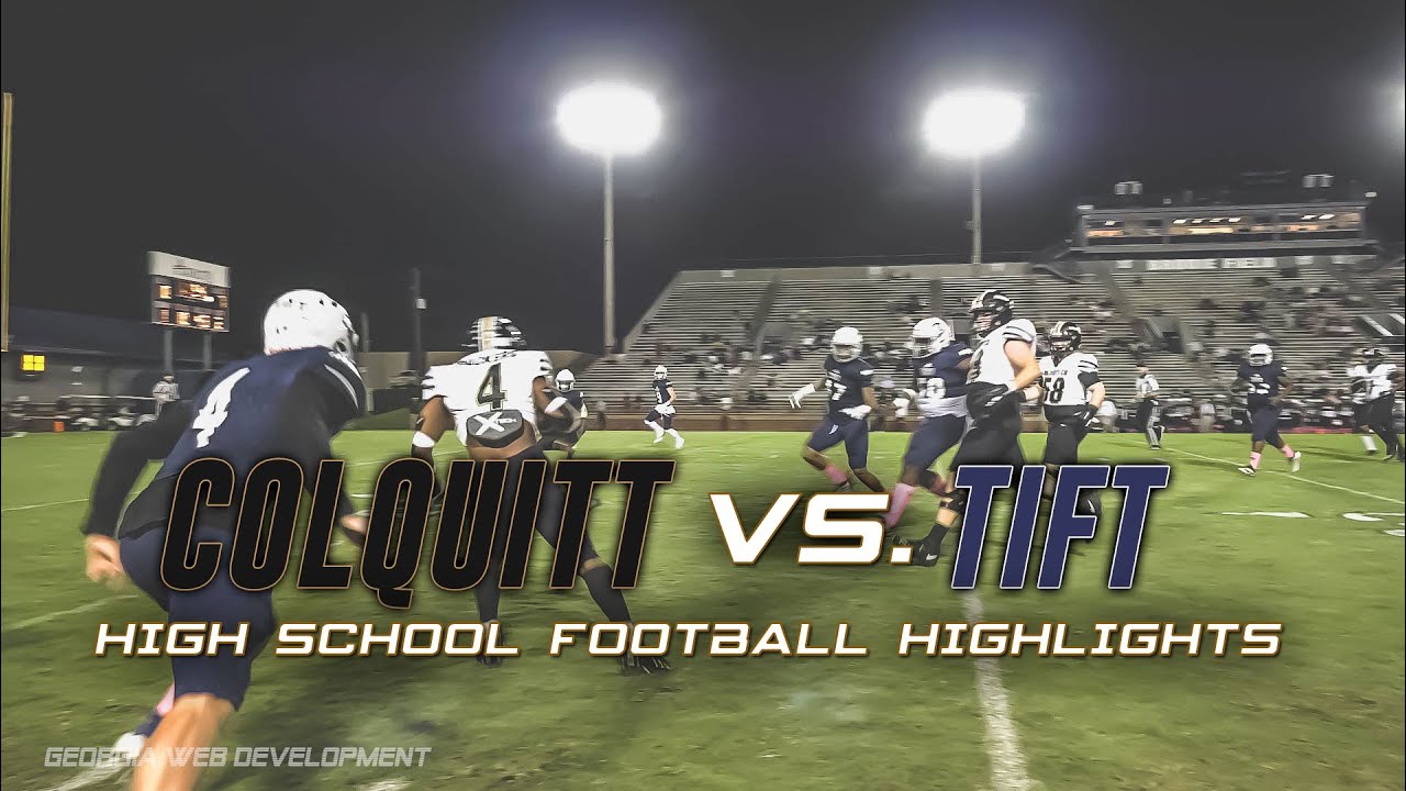 Colquitt vs. Tift 2020 | High School Football Game Highlights