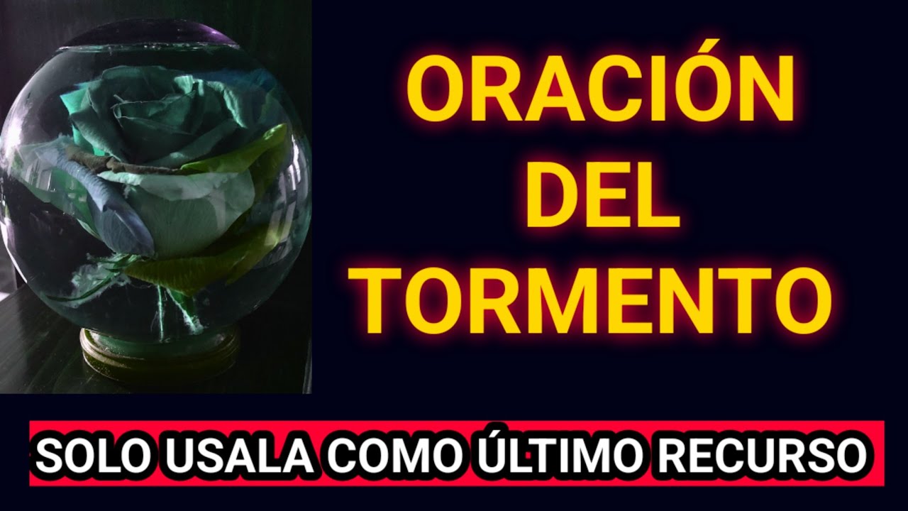 La Original Oración Del Tormento
