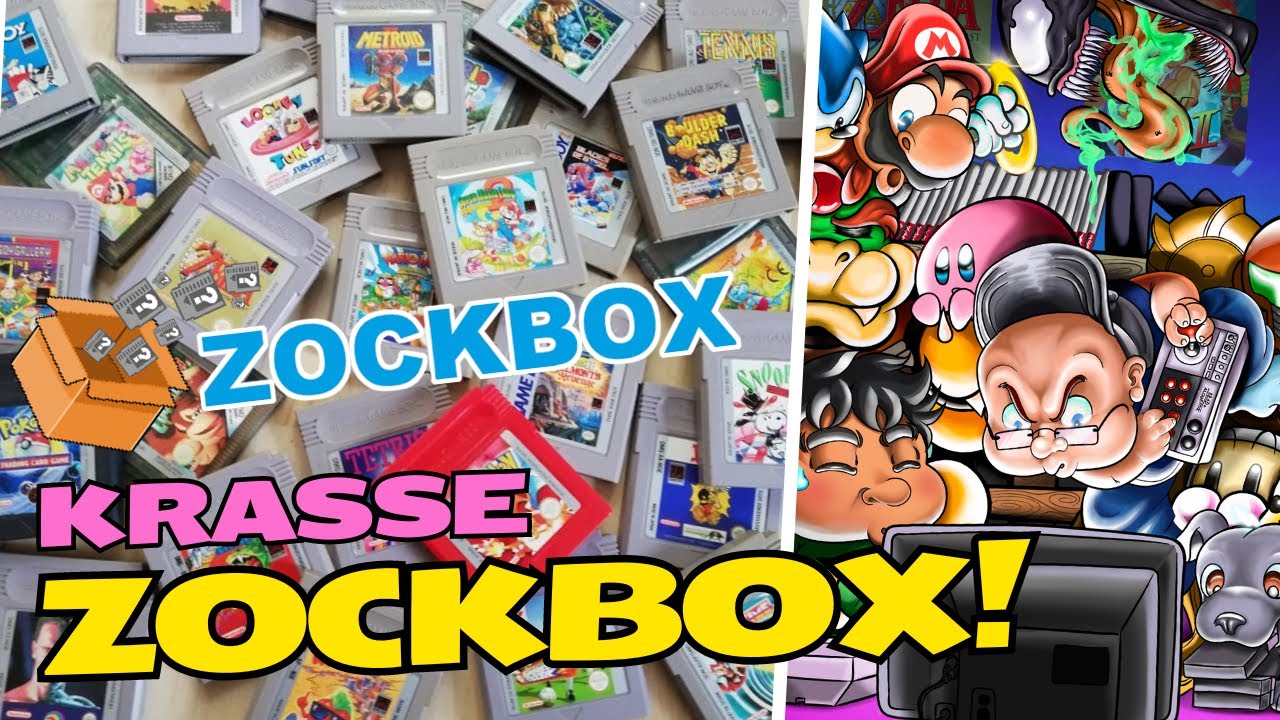 ZOCKBOX - ABSOLUTE NOSTALGIE MYSTERY BOX 😍‼