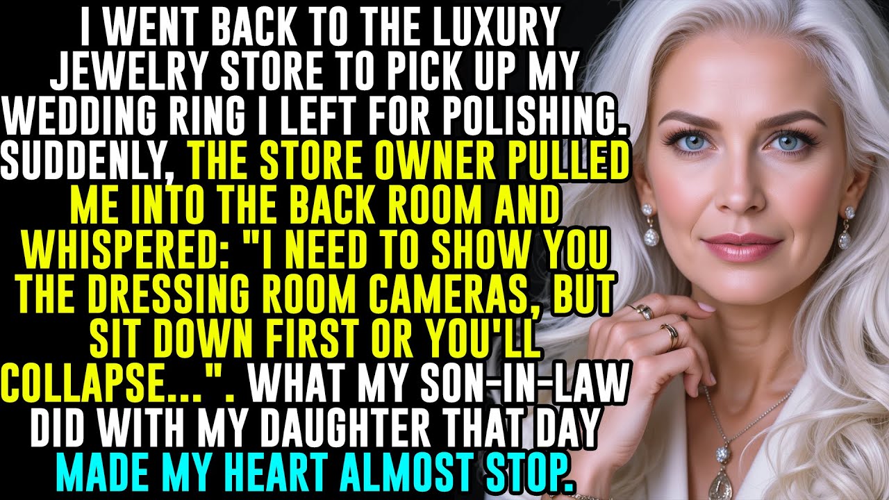 I went to the jewelry store pick up my wedding ring, the store owner showed me something that I...