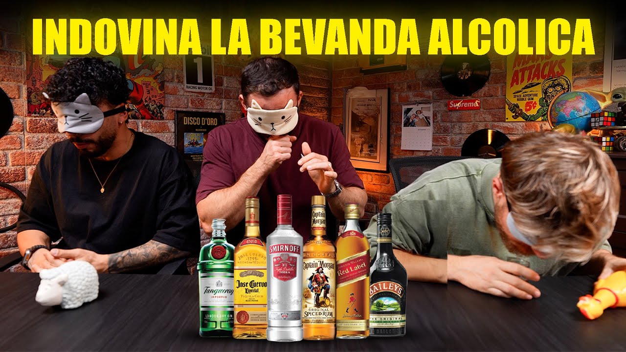 INDOVINA LA BEVANDA ALCOLICA DA BENDATI con xMURRY - NON DOVEVAMO FARE ASSOLUTAMENTE QUESTO VIDEO!