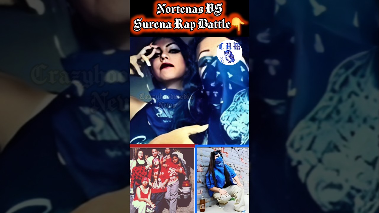 SURENO VS NORTENO RAP BATTLE ЖЕНСКАЯ ВЕРСИЯ🤯MS KRAYZIE VS FIRMER CAT #chicanorap #surenos #cholo