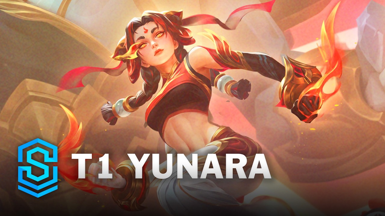 T1 Yunara Skin Spotlight - League of Legends