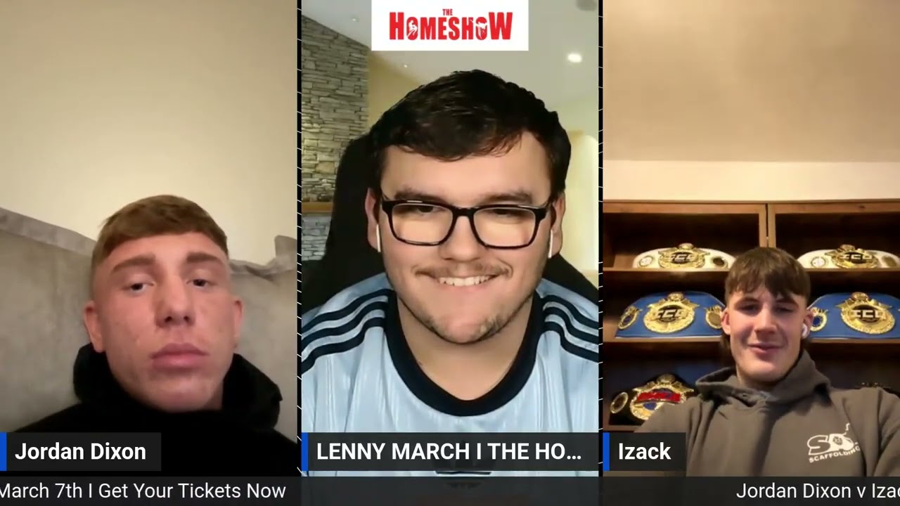 Lenny March catches up with Jordan Dixon and Izack Watson ahead of their British title fight March 7