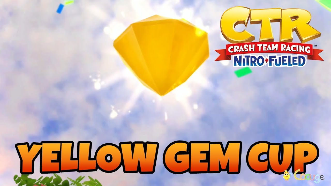Crash Team Racing Nitro-Fueled - Yellow Gem Cup