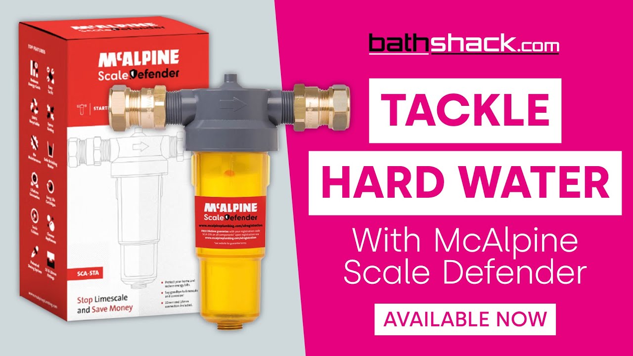 Fix Your Hard Water Problems | McAlpine Scale Defender | Bathshack