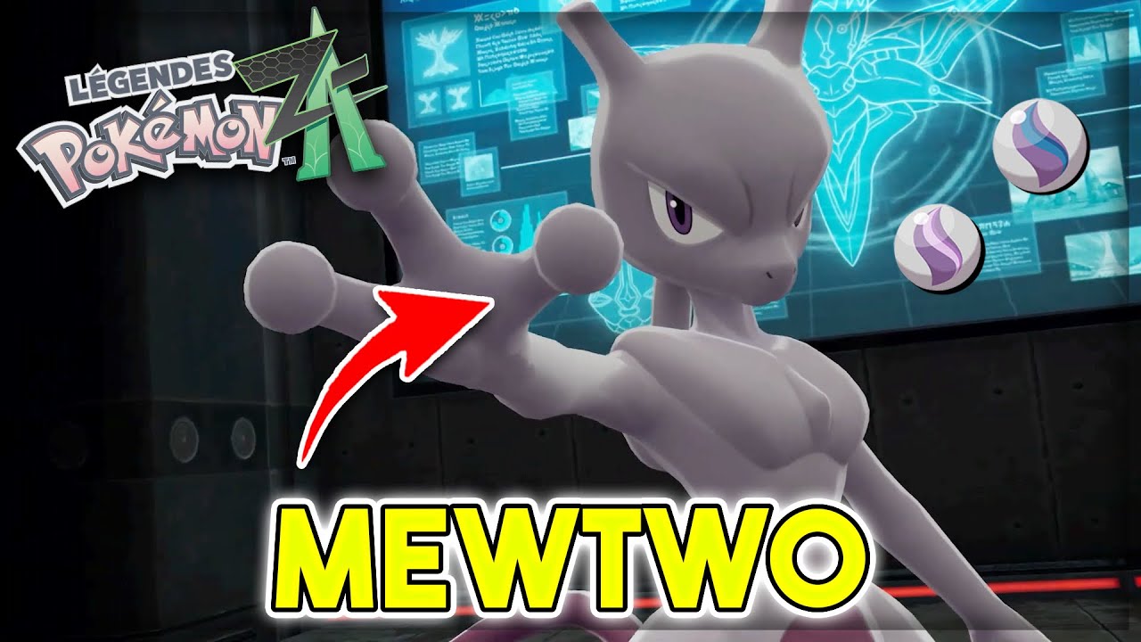 Comment Avoir MEWTWO et le faire M&Eacute;GA-&Eacute;VOLUER dans Pok&eacute;mon L&eacute;gendes Z-A !