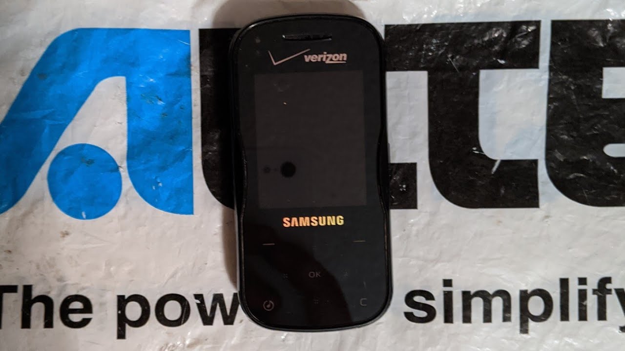 Verizon Wireless Samsung Trance (SCH-U490)