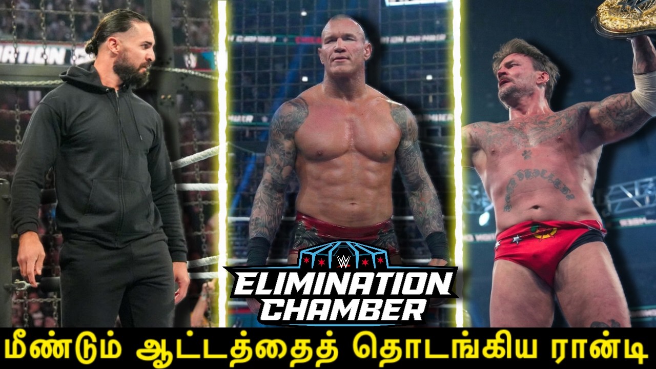 WWE Elimination Chamber Tamil Review | Randy Orton Wins & Seth Rollins Returns | WWE Tamil