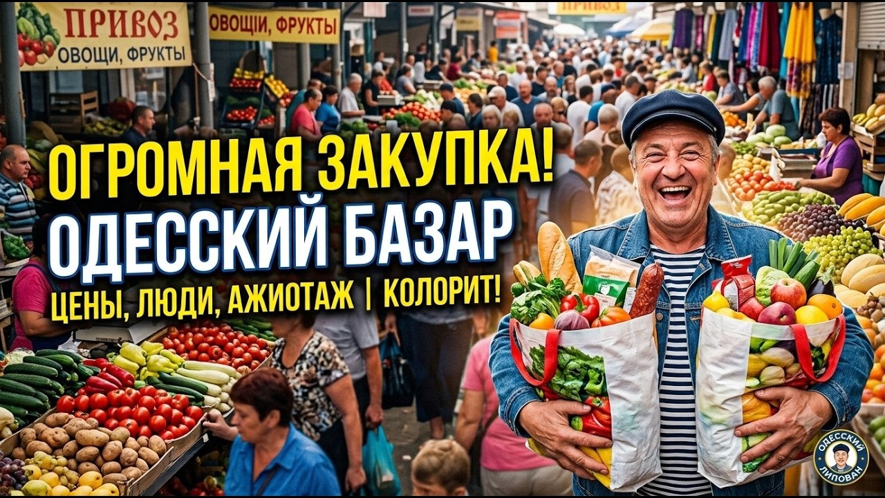 The true flavor of Odessa! Prices, people, and a HUGE SALE 🛒 at the Odessa Bazaar 😱