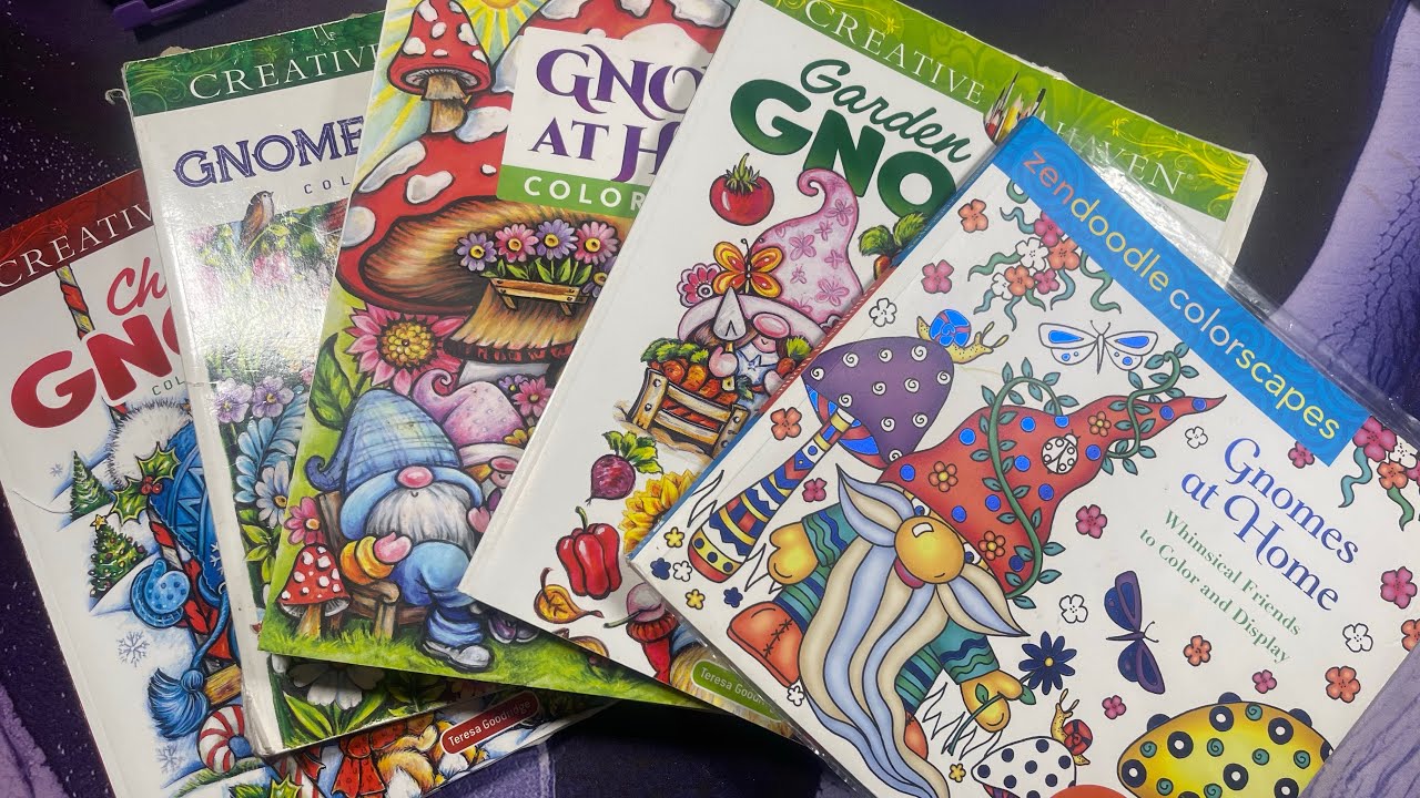 All of my Gnome Colored Pages QnA with Viewer @ryanscogin2820 Special Request! 