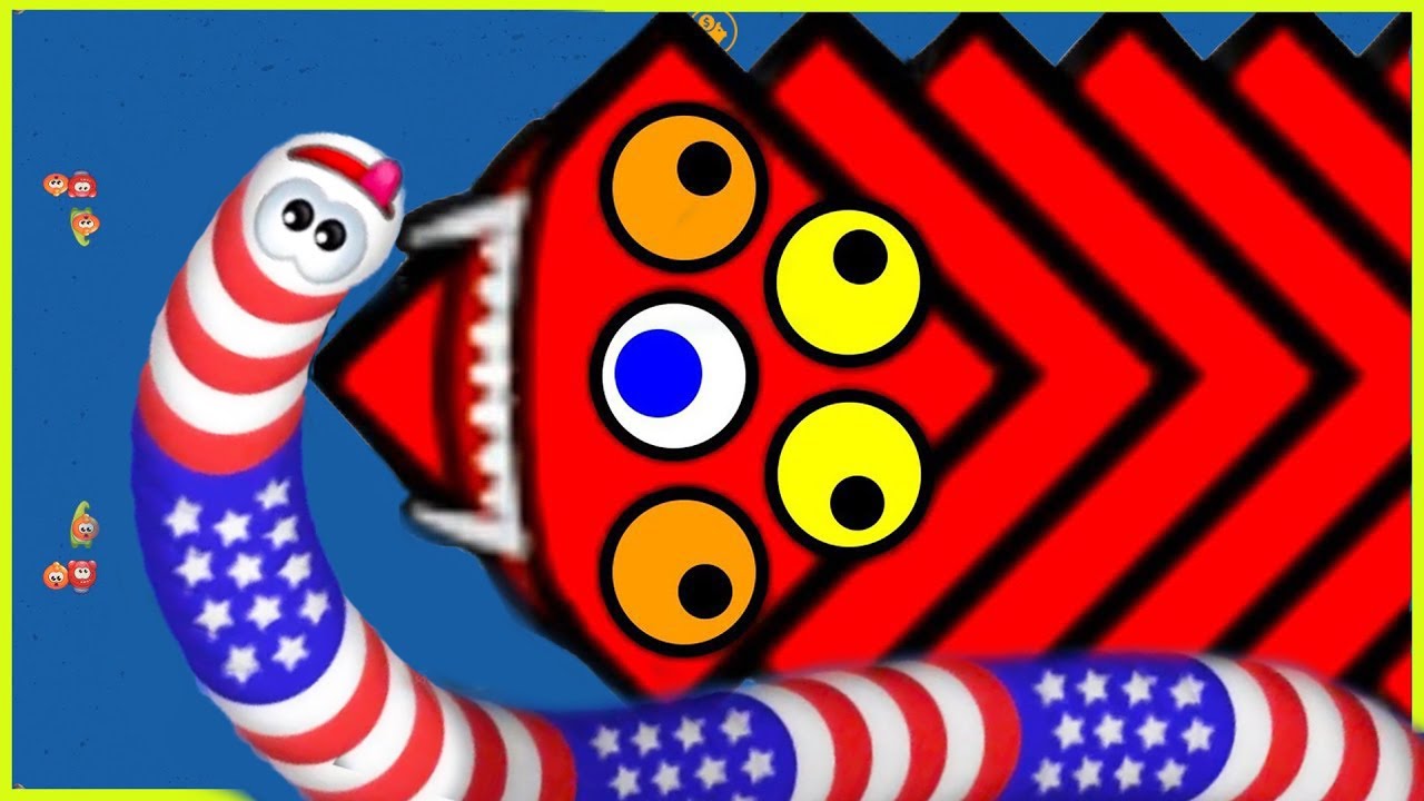🐍WORMSZONE.IO #058 Trò rắn săn mồi, Snake game | the best wormszone | Biggiun TV