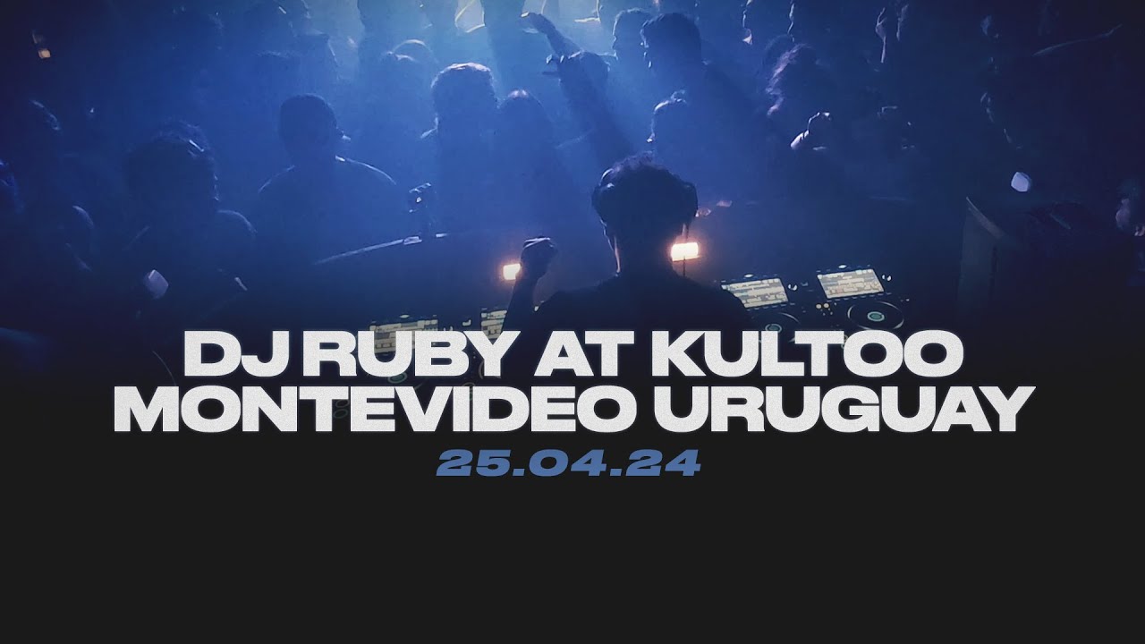 DJ Ruby at Kultoo | Montevideo Uruguay 27.09.25 | Progressive House | Video DJ Mix