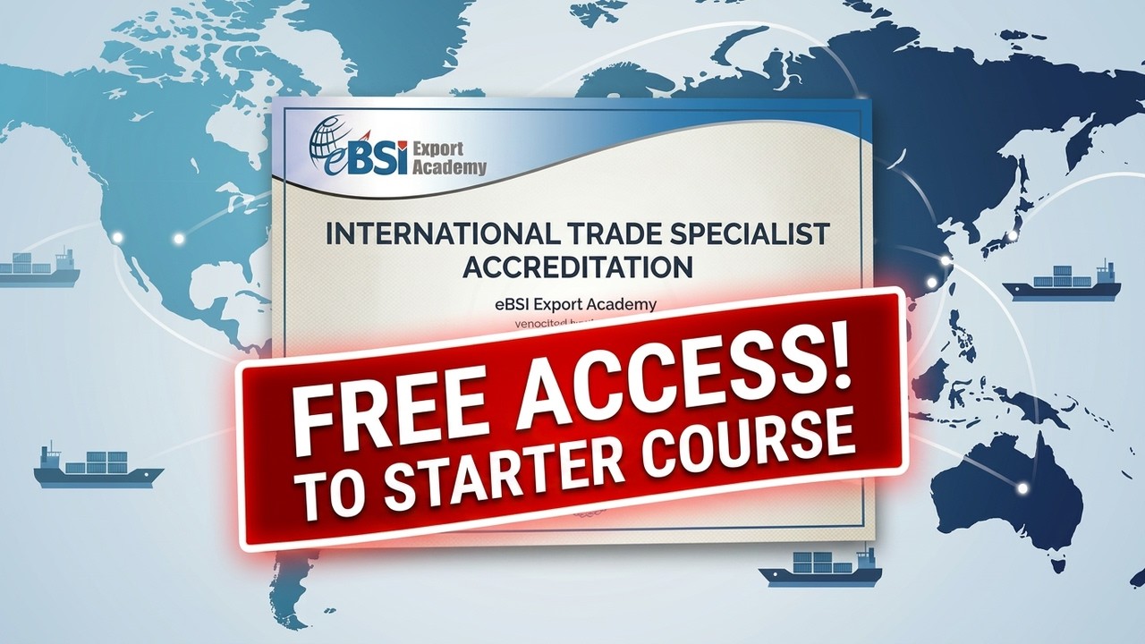 How to get started on the International Trade Specialist for free!