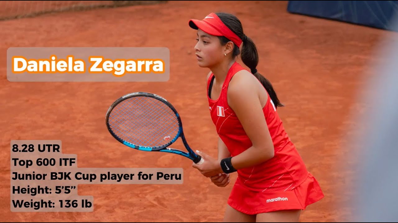 Daniela Zegarra: Tennis Recruiting Video - Fall 2026