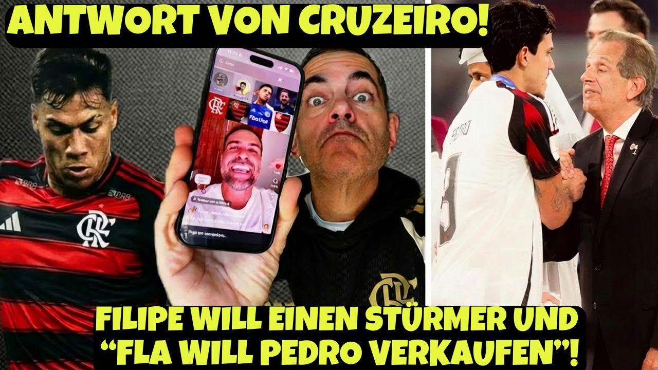 EILT! Pedrinho äußert sich zur Mega-Angebot vom Flamengo für Kaio Jorge – Muss Pedro jetzt gehen?