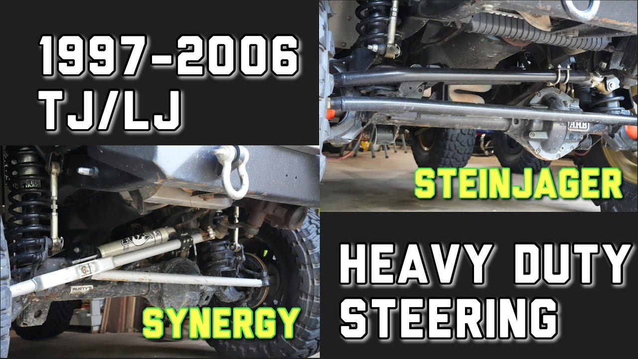 Synergy or Steinjager Jeep TJ/LJ 97-06 Heavy Duty Steering