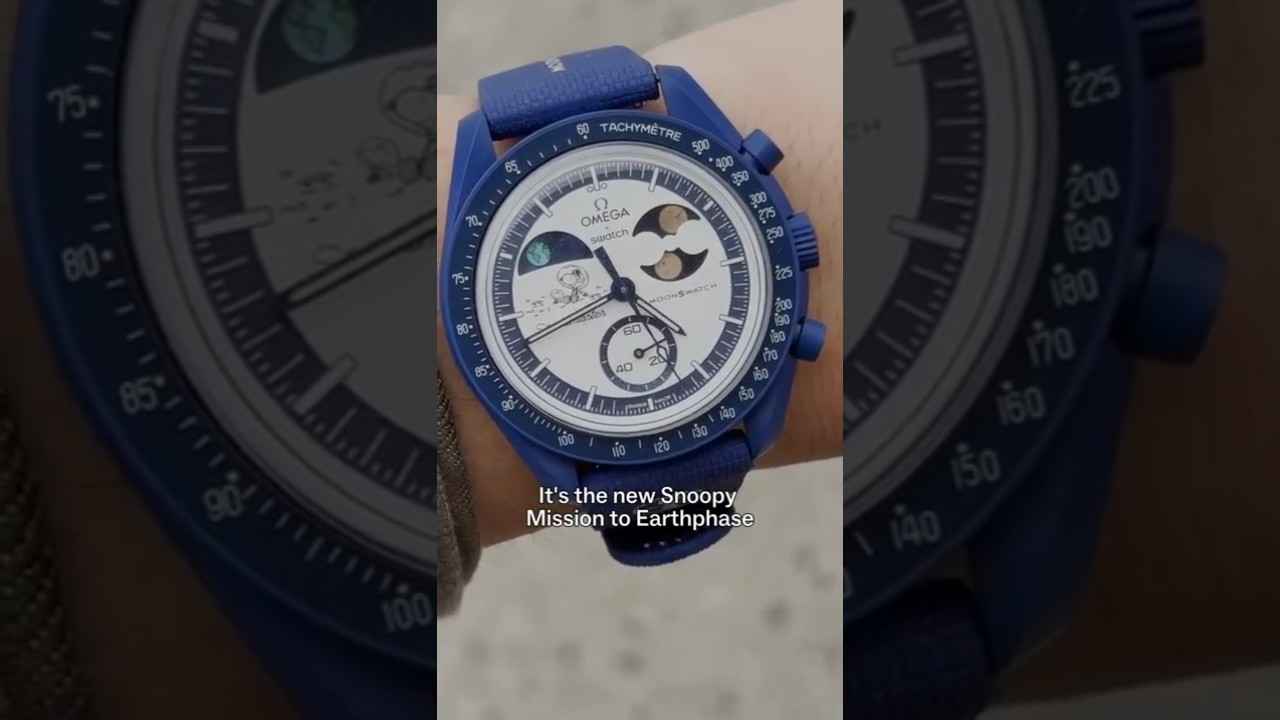 Snoopy's Adventures Continue Aboard This New MoonSwatch
