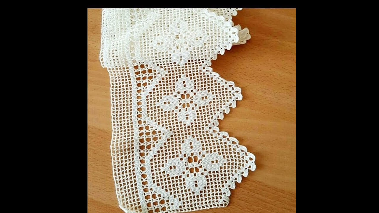 Zarif Tığişi Uç Danteli Modeli Örnekleri Crochet #crochet #knitting #örgü