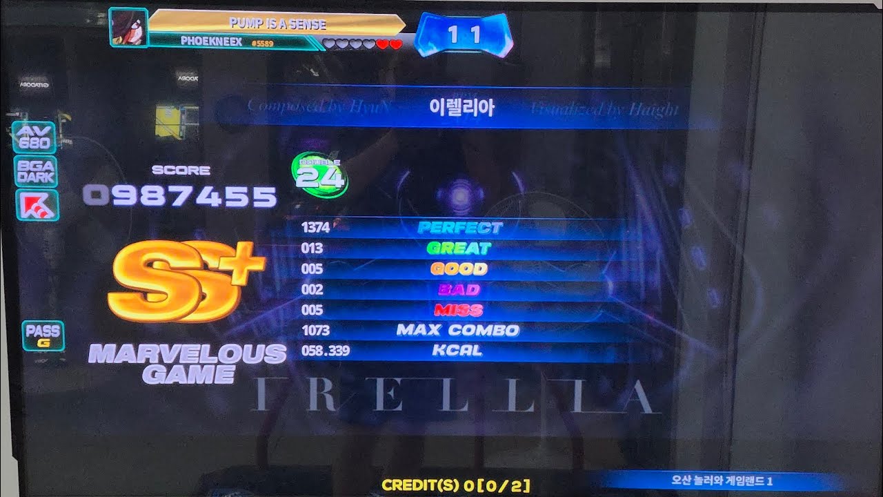 [PUMP IT UP PHOENIX] 이렐리아 D24 987.4k MG