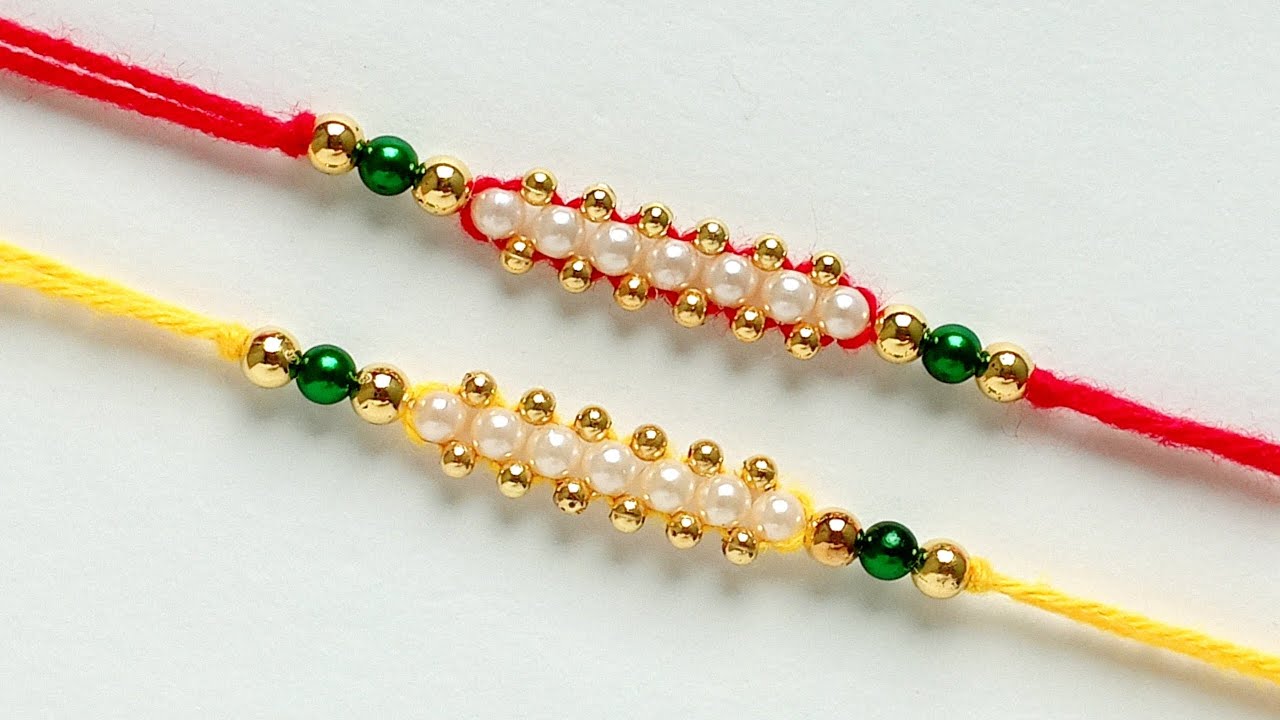 How to make easy rakhi || woolen rakhi making || diy || simple rakhi || rakhi making ideas at home
