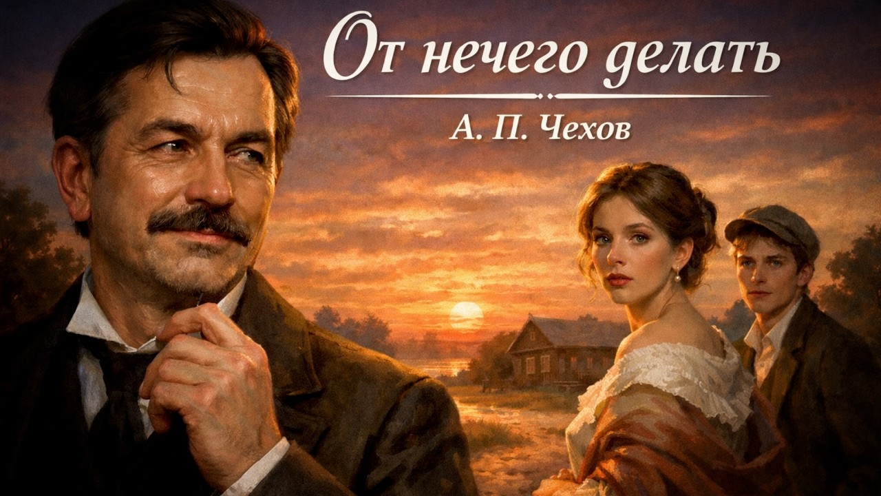 Рассказ «От нечего делать» | А. П. Чехов | Аудиокнига