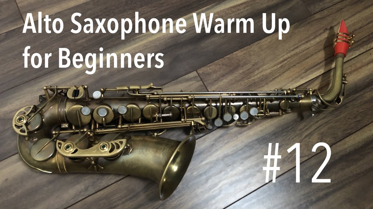 Alto Saxophone Warm Up for Beginners #12 - Front E,F,F# + Careless Whisper