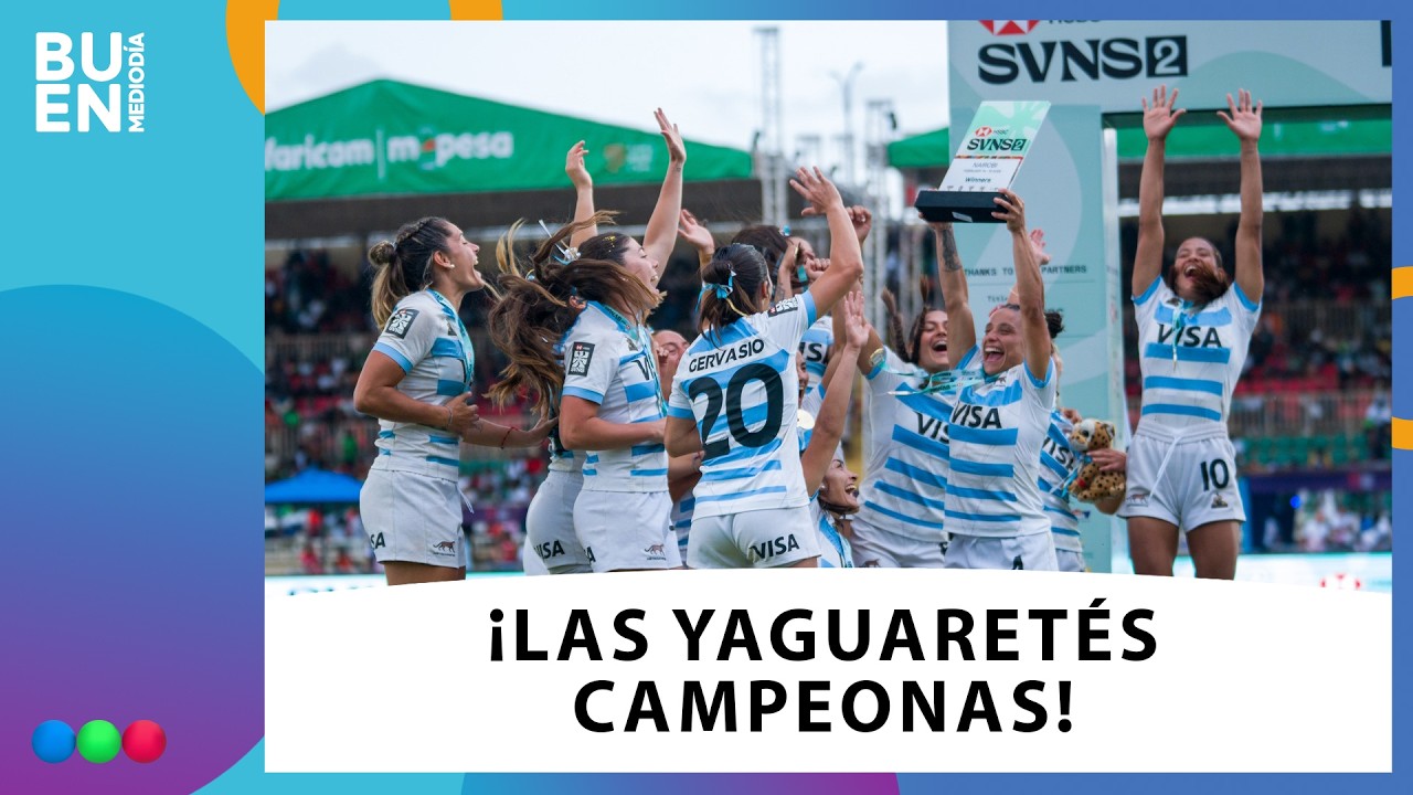 Las Yaguaretés hicieron historia en Nairobi