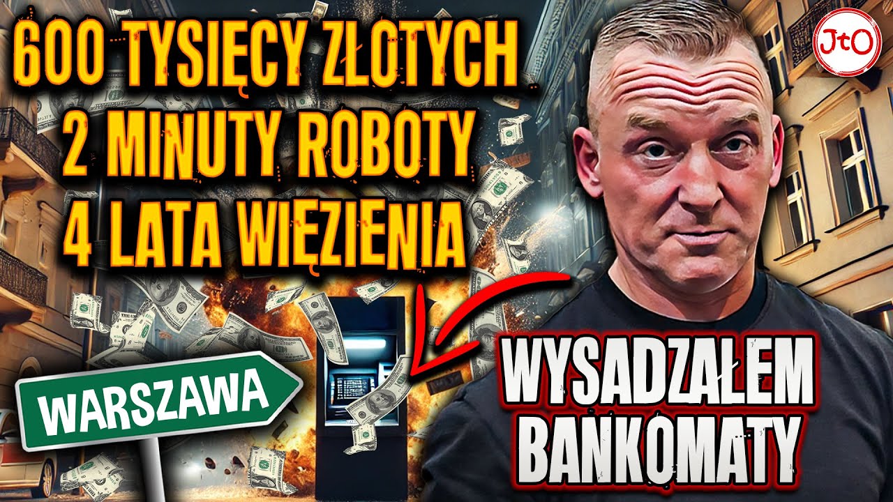 600 TYSIĘCY ZŁOTYCH, 2 MINUTY ROBOTY, 4 LATA WIĘZIENIA