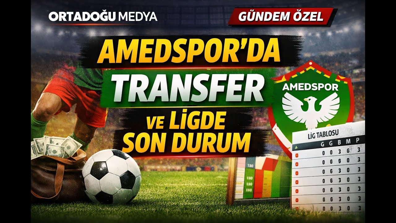 🔴 CANLI  SPOR GÜNDEMİ ÖZEL AMEDSPOR’DA TRANSFER VE LİGDE SON DURUM  10.02.2026