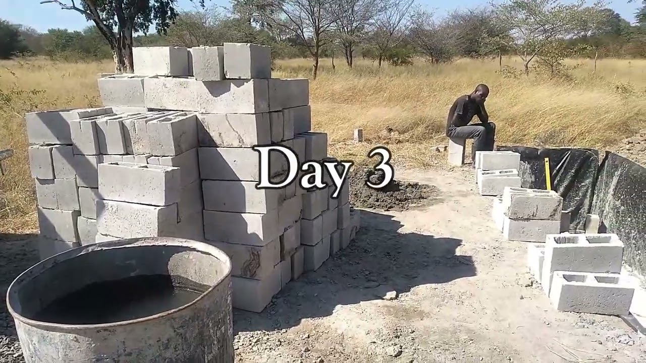 How to build a Dipping trench for cattle. (Dipping trench)