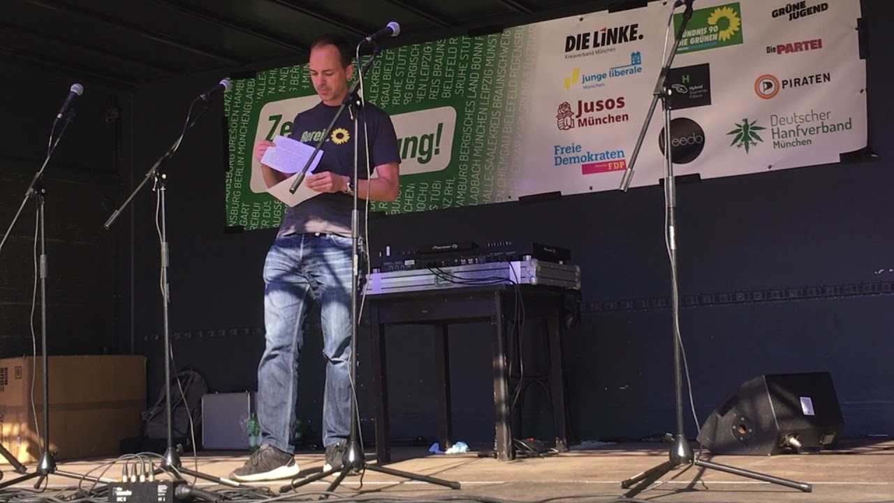 Micha Greif | &bdquo;Zeit f&uuml;r Legalisierung&ldquo; Demo M&uuml;nchen 2021