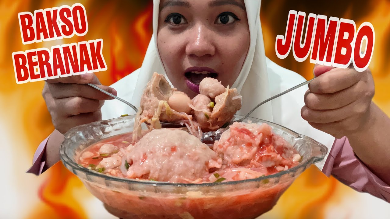 MUKBANG BAKSO BERANAK PAKAI TETELAN || MUKBANG INDONESIA