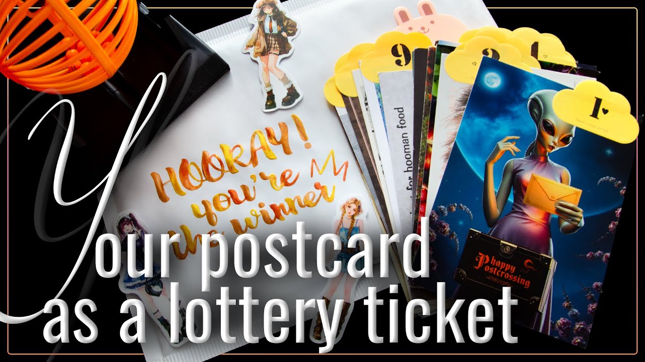 💭 Your postcard as a lottery ticket | Round 1 | Lottery Fun Begins!