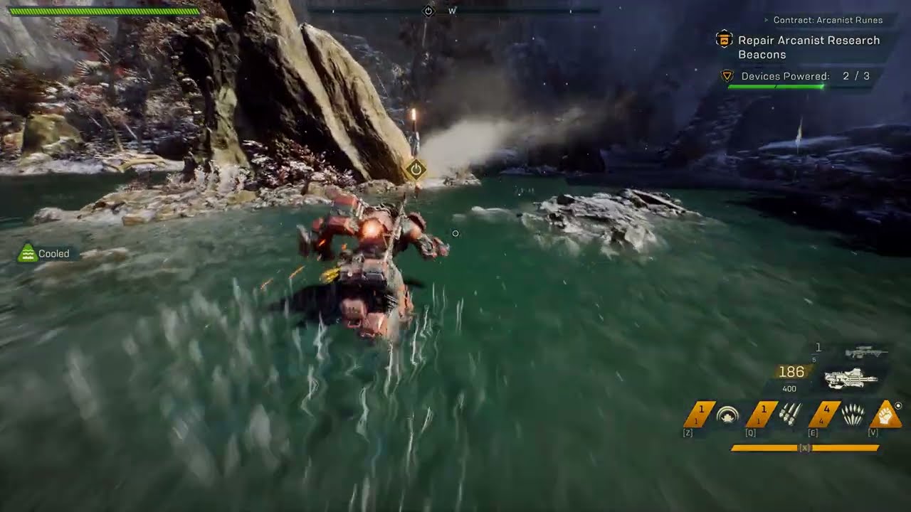 Anthem 8K HDR : Uncommon Colossus L9 Contract Arcanist Runes