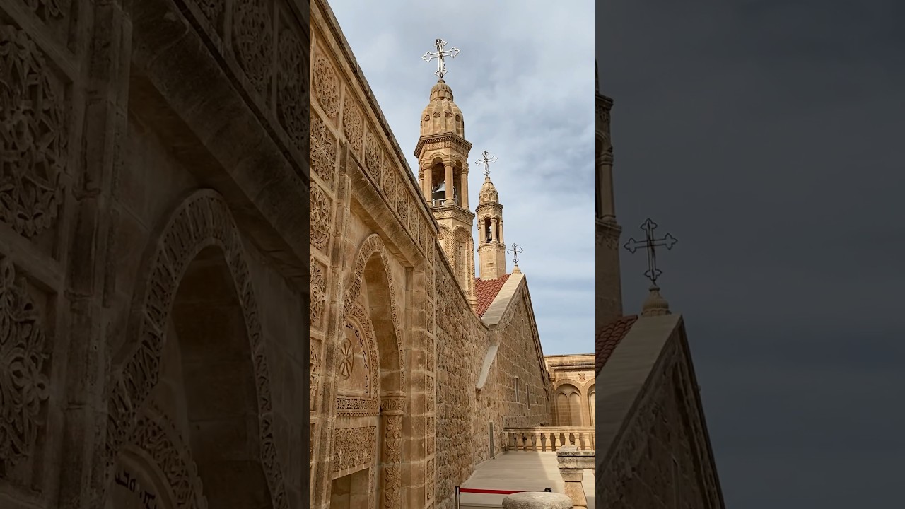 Mor Gabriel Manastırı #mardin #manastır #midyat #gezi #shorts #keşfet