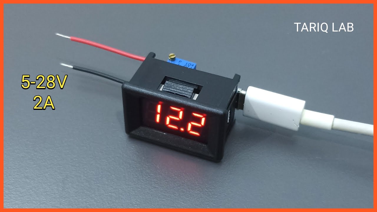 Convert Phone Charger Into 5-28V Adjustable