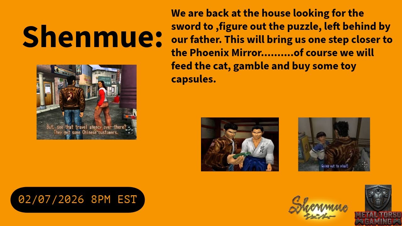 Shenmue: Looking for the Phoenix Mirror