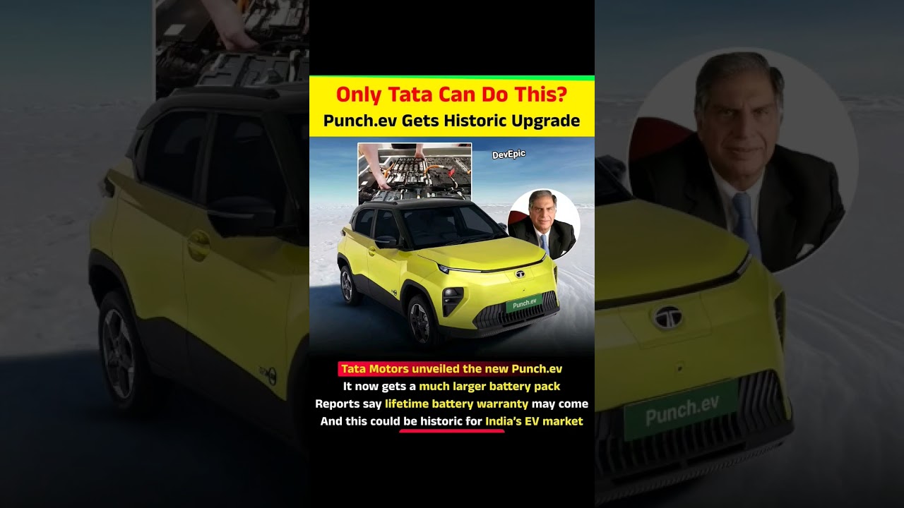 Tata Motors  Punch.ev  India&rsquo;s EV #TataMotors #PunchEV #EVIndia #freedom #ytshorts