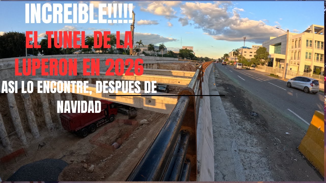 Así Esta el Túnel de la Plaza de la Bandera en 2026