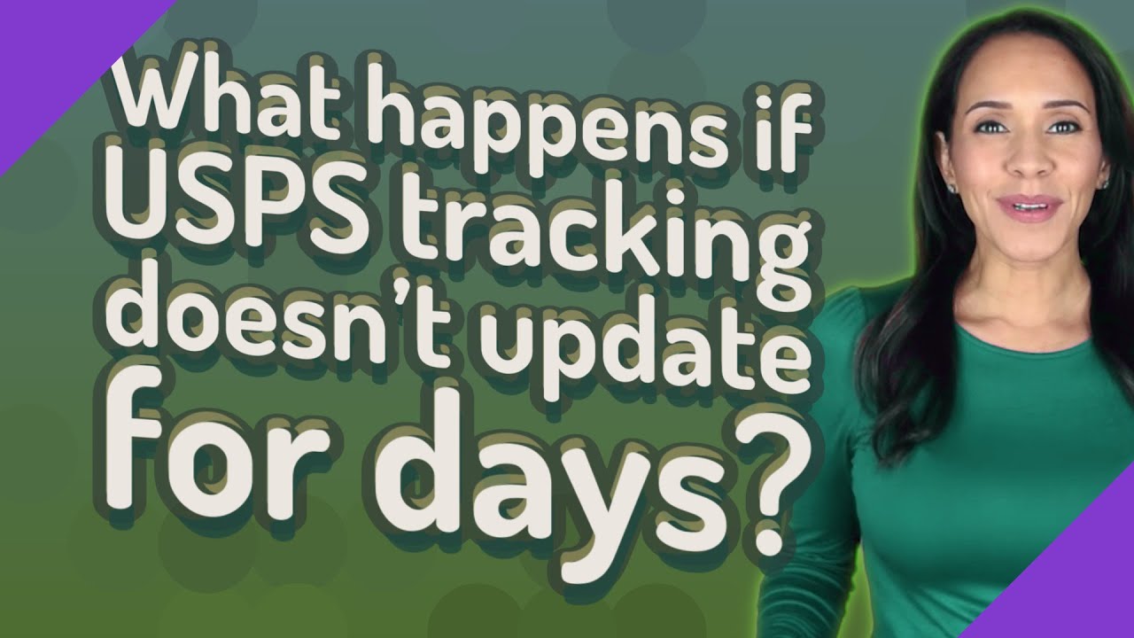Что произойдет, если данные отслеживания USPS не будут обновляться в течение нескольких дней?