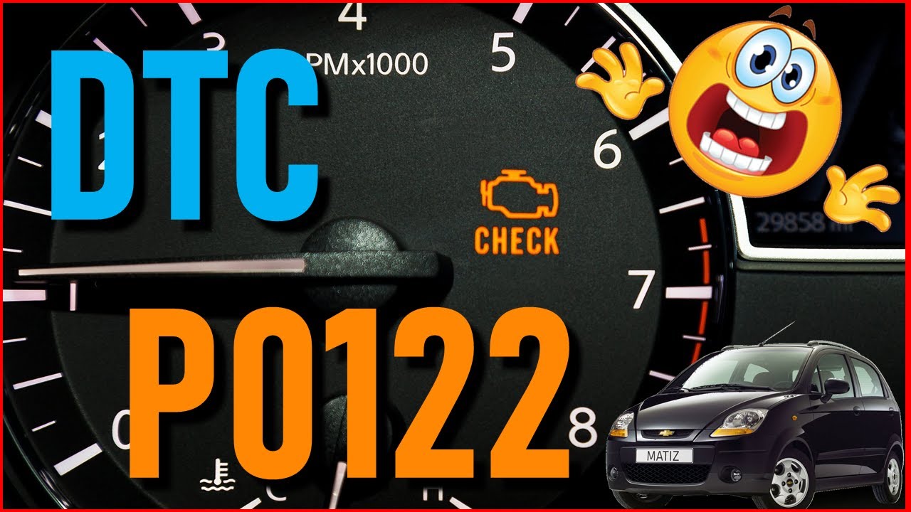 DTC P0122 - Sensor TPS - Señal baja - Chevrolet Matiz / Spark - Pontiac G2