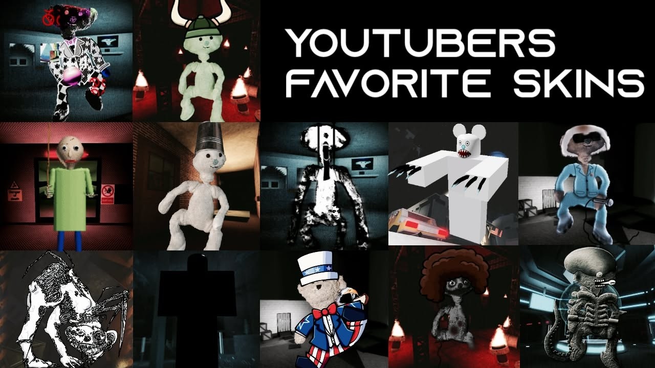 (PART 2) PLAYING AS BEAR (ALPHA) YOUTUBERS' FAVORITE SKINS OF ALL TIME