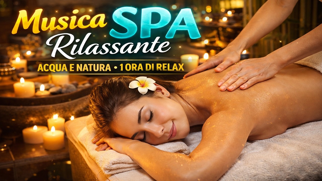 1 ORA di Musica SPA Perfetta per Massaggi 💆‍♀️ Suoni dell’Acqua e Natura