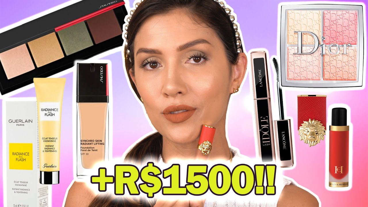 TESTEI as MAKES mais CARAS da SEPHORA que VALEM MUITO a PENA!