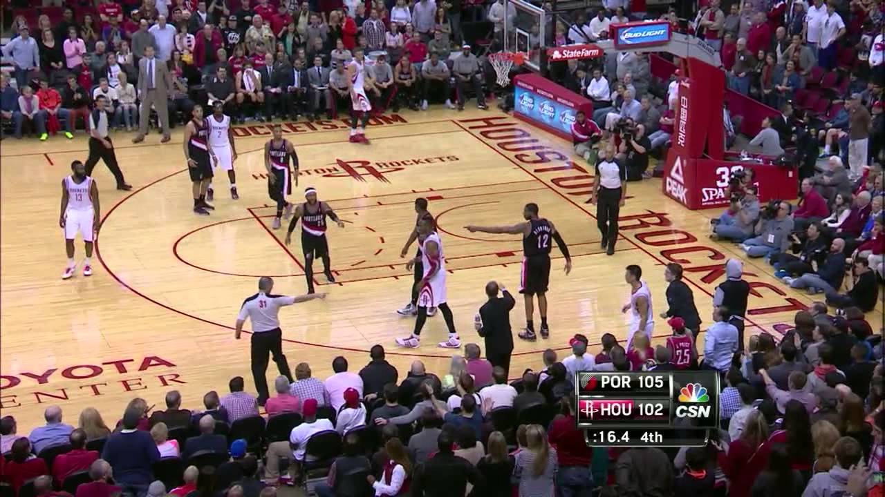 2014/03/09 Jeremy Lin HighLights│Rockets vs. Blazers│