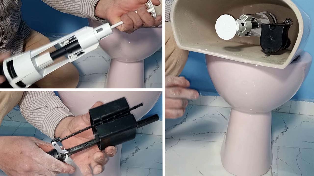 طريقه تجميع وتركيب - قاعده افرنجي الفراعين - مع ماكينة سيفون فرست ضغط -  بطريقه سهله جدا