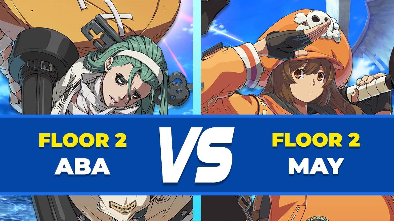 GGST Floor 2 ▶ May vs ABA . Low Level Gameplay