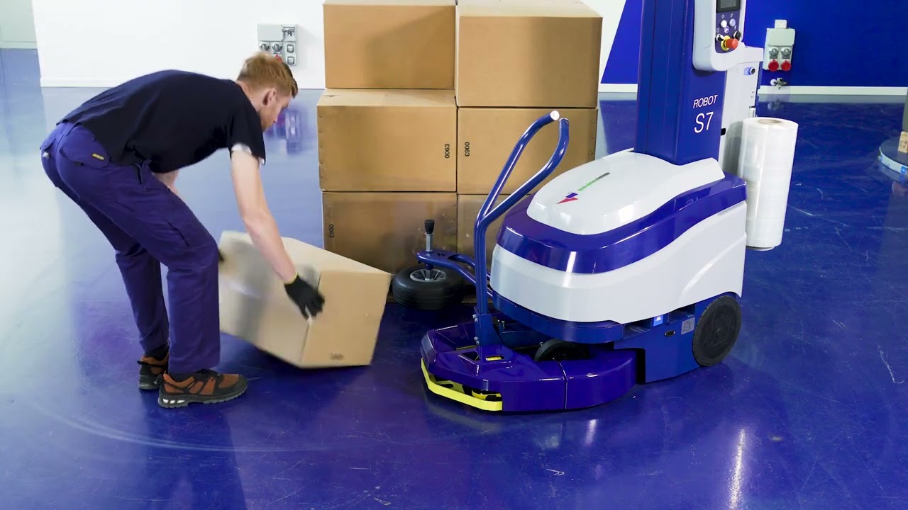 Automatický ovinovací robot S7 stop&go od Robopacu
